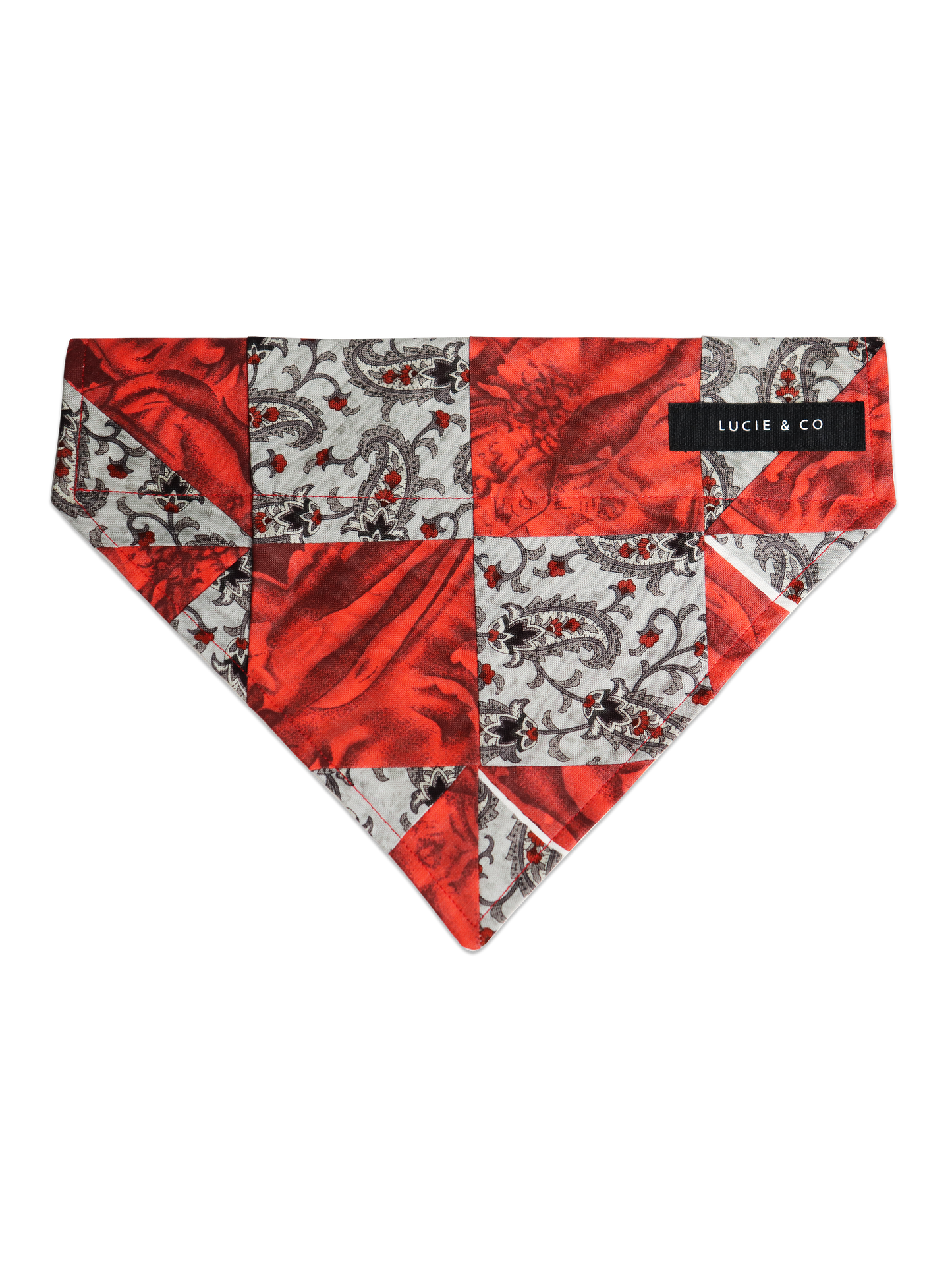 Dracula Patchwork Dog/Cat Bandana