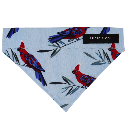 Holiday Parrots Christmas Dog/Cat Bandana