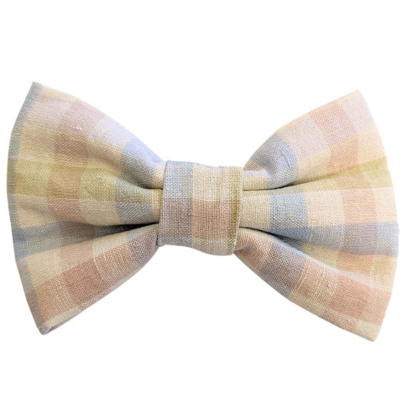 Pastel Plaid Perfection Dog/Cat Bowtie