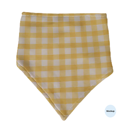 Sunshine Gingham Dog/Cat Bandana