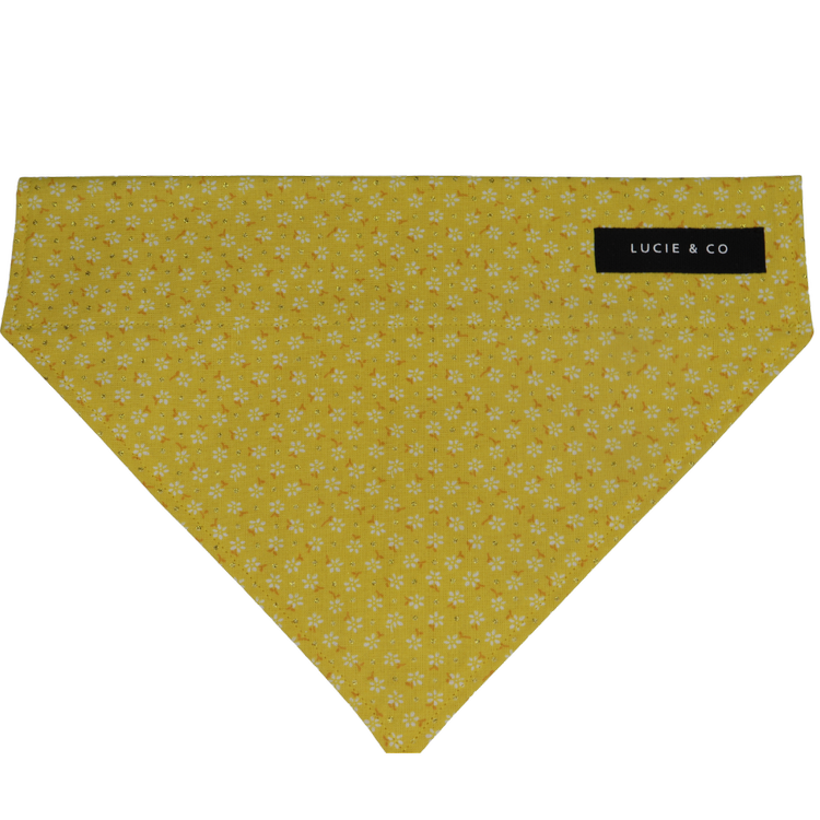 Yellow Golden Petal Bloom Collection Dog/Cat Bandana