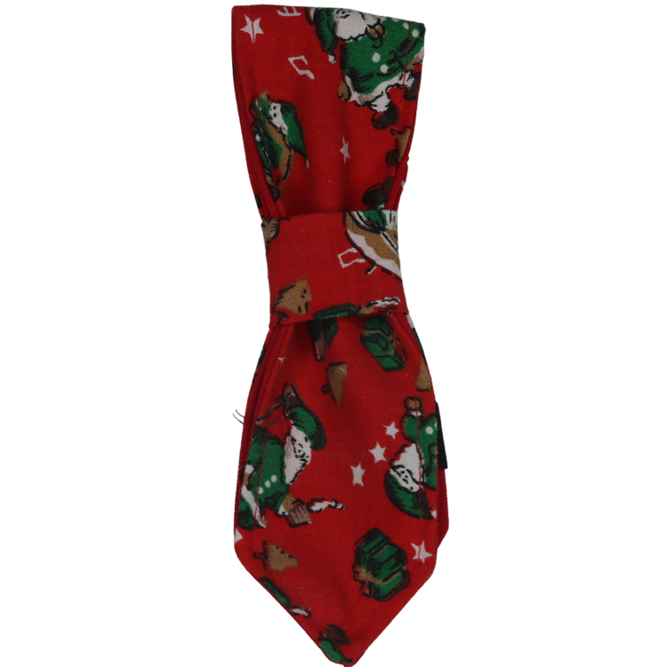 Santi Paws Reversible Christmas Dog/Cat Necktie