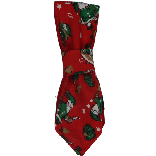 Santi Paws Reversible Christmas Dog/Cat Necktie