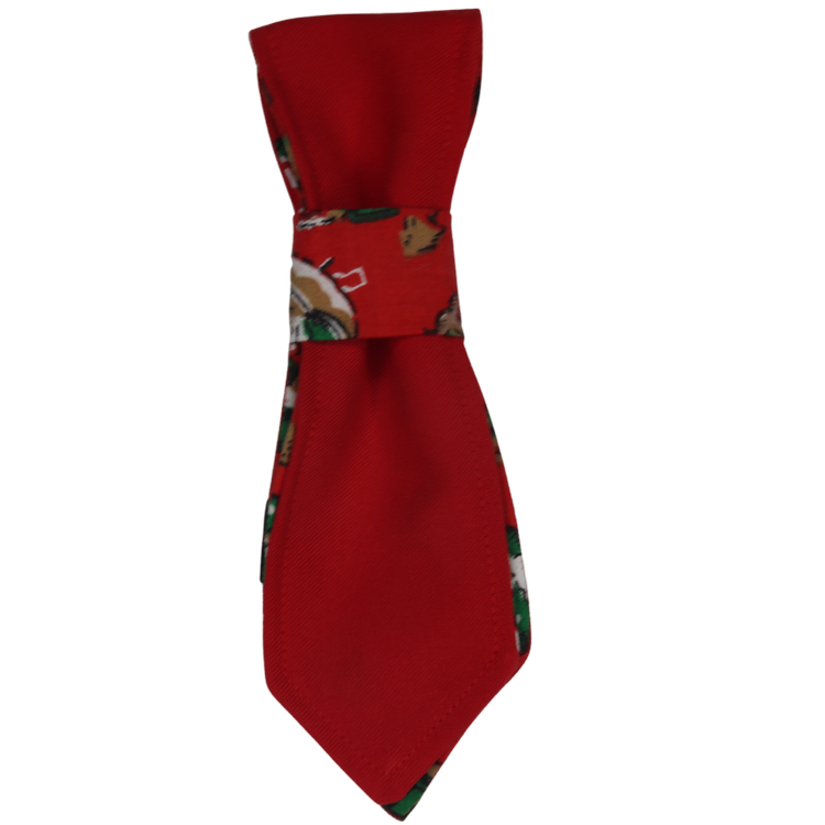 Santi Paws Reversible Christmas Dog/Cat Necktie