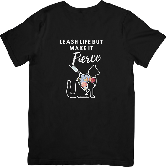 Leash Life Cats Graphic Tee