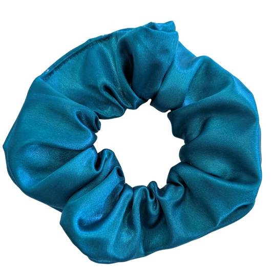 Ocean Breeze Satin Scrunchie