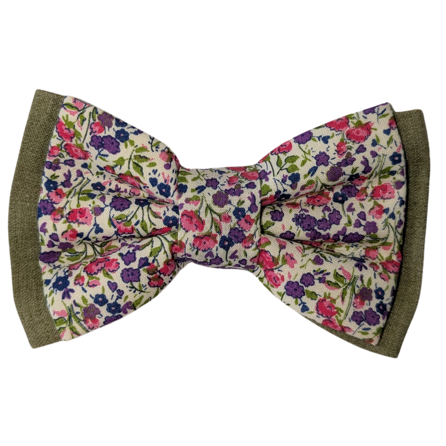 Meadow Bloom Dog/Cat Double Bowtie