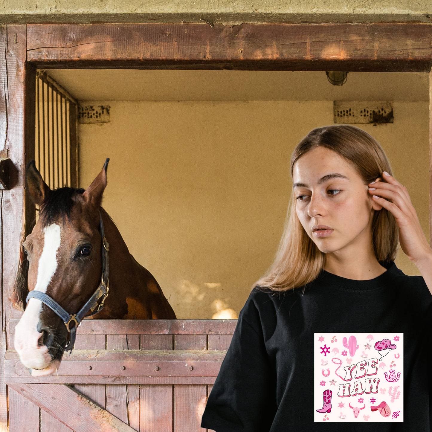 Yeehaw Cowgirl Graphic Tee