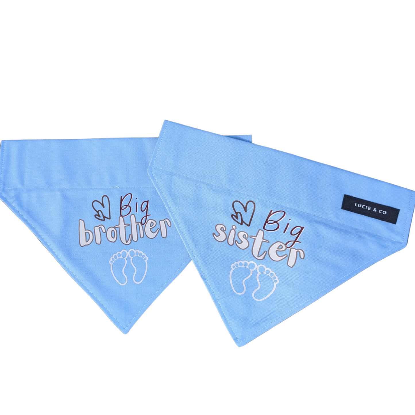Gender Reveal Dog/Cat Bandana Blue