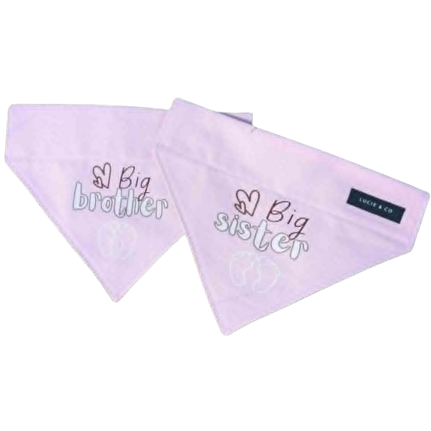 Gender Reveal Dog/Cat Bandana Pink